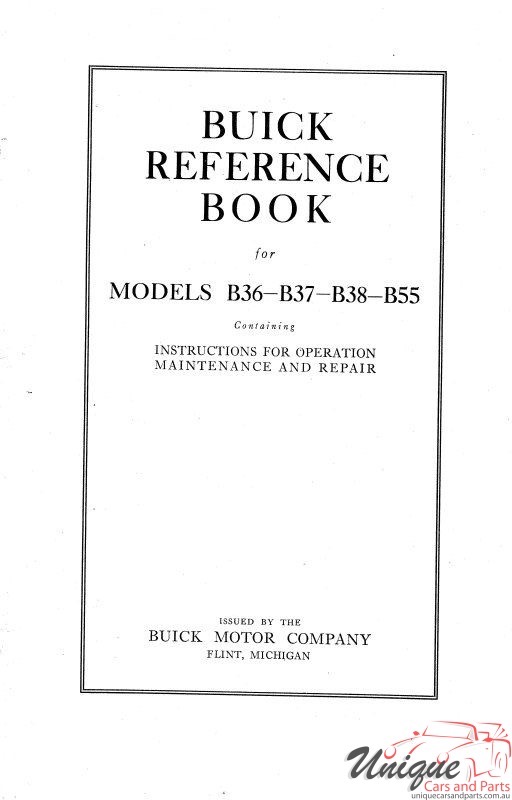 1914 Buick Reference Book Page 63